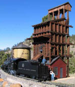 D&RG coaling tower and water tank