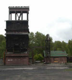 Sandhouse & Coaling Tower in Chama, New Mexico