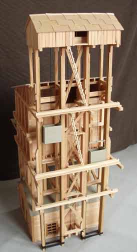 Unpainted Coaling Tower
