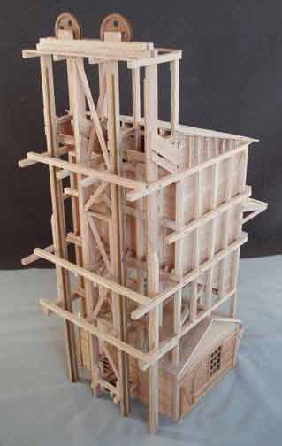 Unpainted Coaling Tower